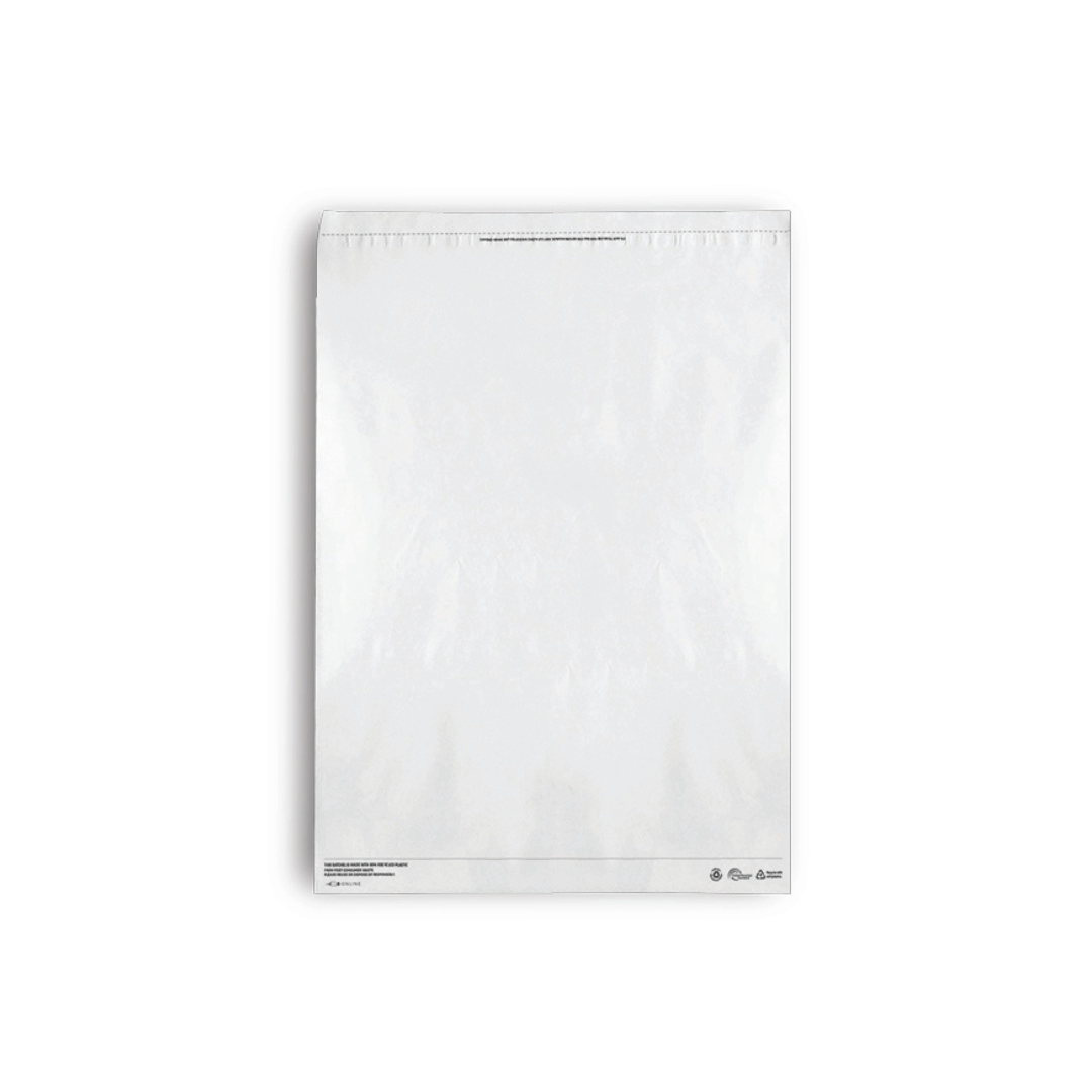 B Online White Poly Mailer XL Recycled -100/Ctn